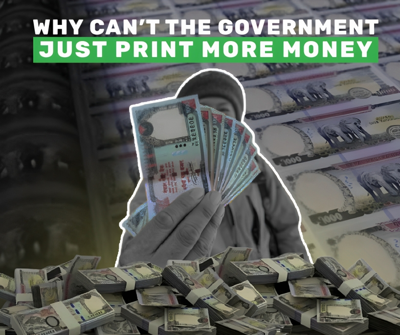Why Can the Government not Print More Money and Make Everyone Rich?